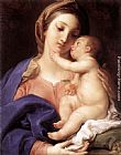 Pompeo Girolamo Batoni Madonna and Child painting